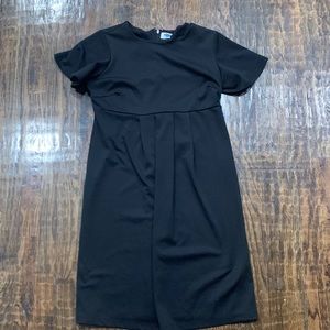 Black medium maternity dress